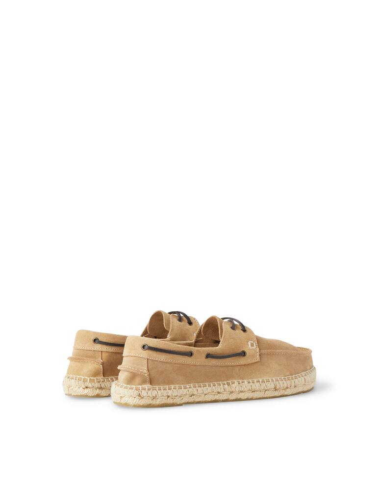 rinascente Manebì Boat shoe suede - beige