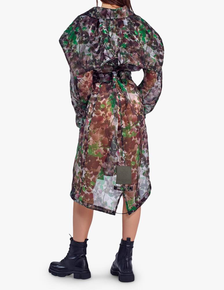 Mr&Mrs Italy Camouflage print trench - picture 3 Mr&Mrs Italy Camouflage print trench - picture 3