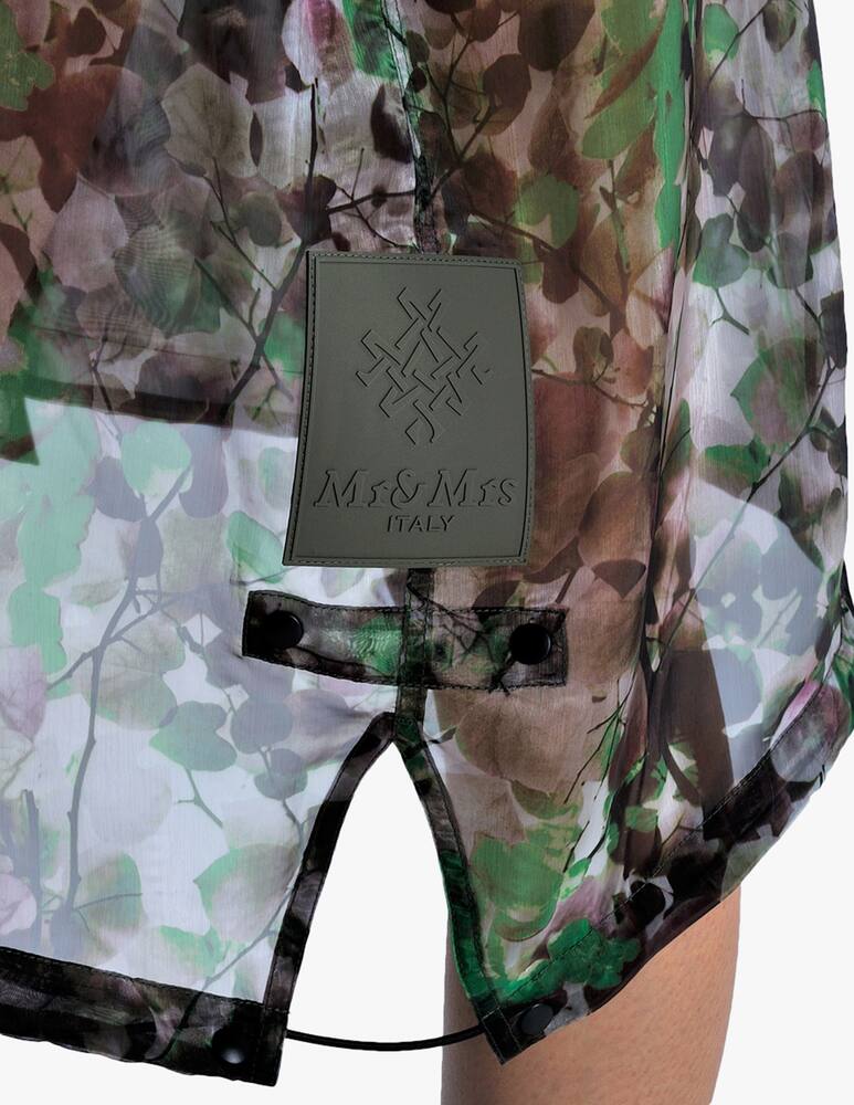 Mr&Mrs Italy Camouflage print trench - picture 4 Mr&Mrs Italy Camouflage print trench - picture 4