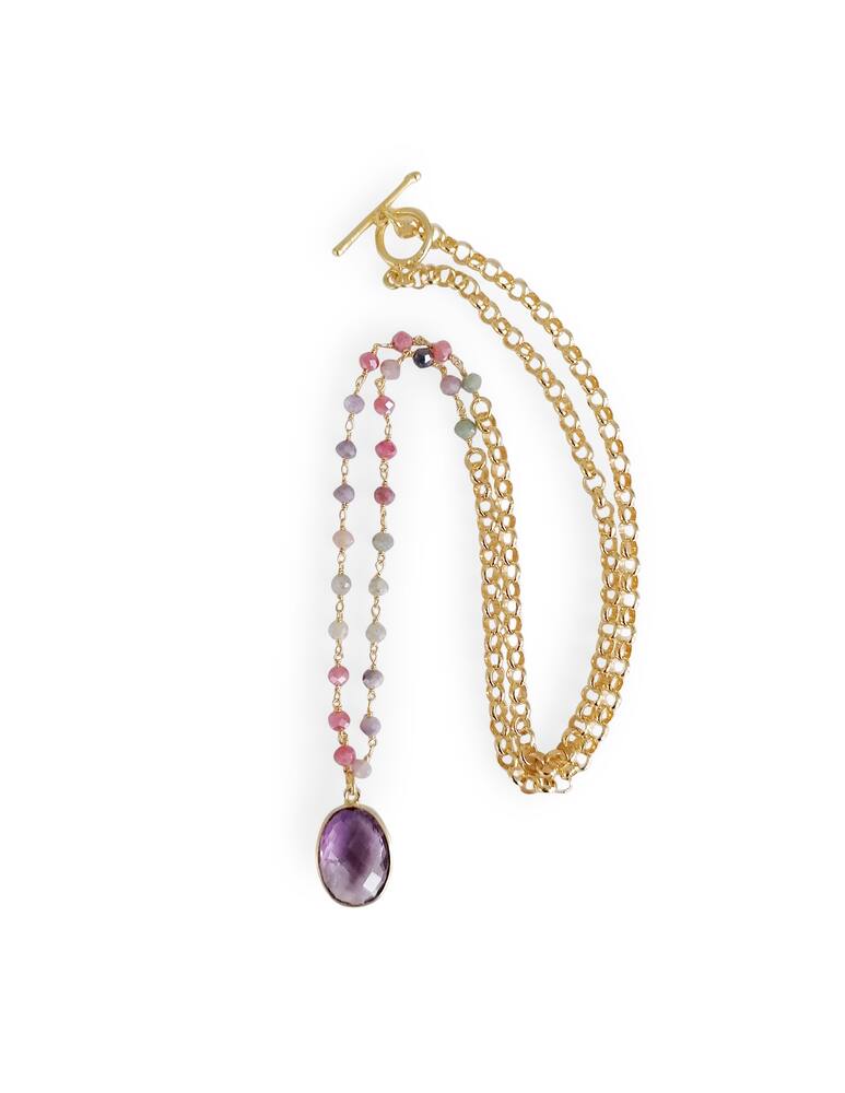Noon Milan Collana Mala Ametista - immagine 2 Noon Milan Collana Mala Ametista - immagine 2