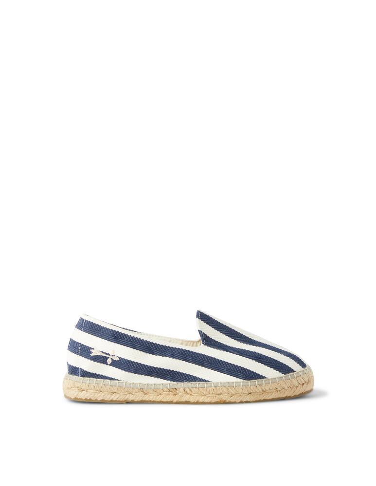 Manebì Scarpe espadrillas in canvas a righe - blu - immagine 1 Manebì Scarpe espadrillas in canvas a righe - blu - immagine 1