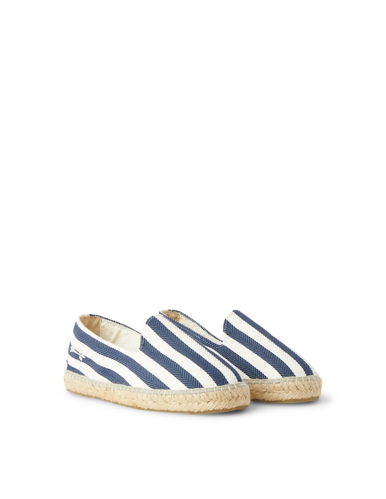 Manebì Scarpe espadrillas in canvas a righe - blu - immagine 2 Manebì Scarpe espadrillas in canvas a righe - blu - immagine 2