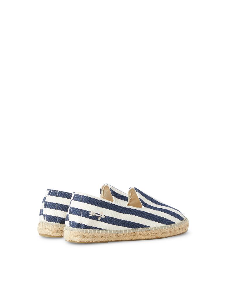 rinascente Manebì Scarpe espadrillas in canvas a righe - blu