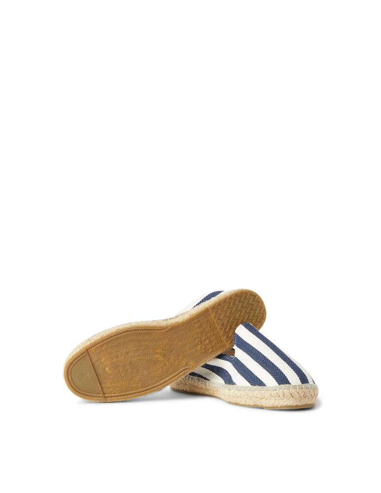 rinascente Manebì Scarpe espadrillas in canvas a righe - blu