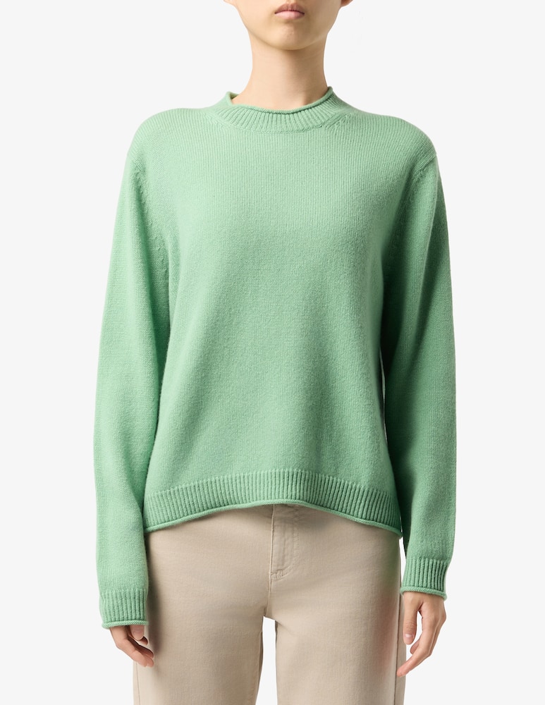 Pure Cashmere Maglione girocollo a coste - immagine 1 Pure Cashmere Maglione girocollo a coste - immagine 1