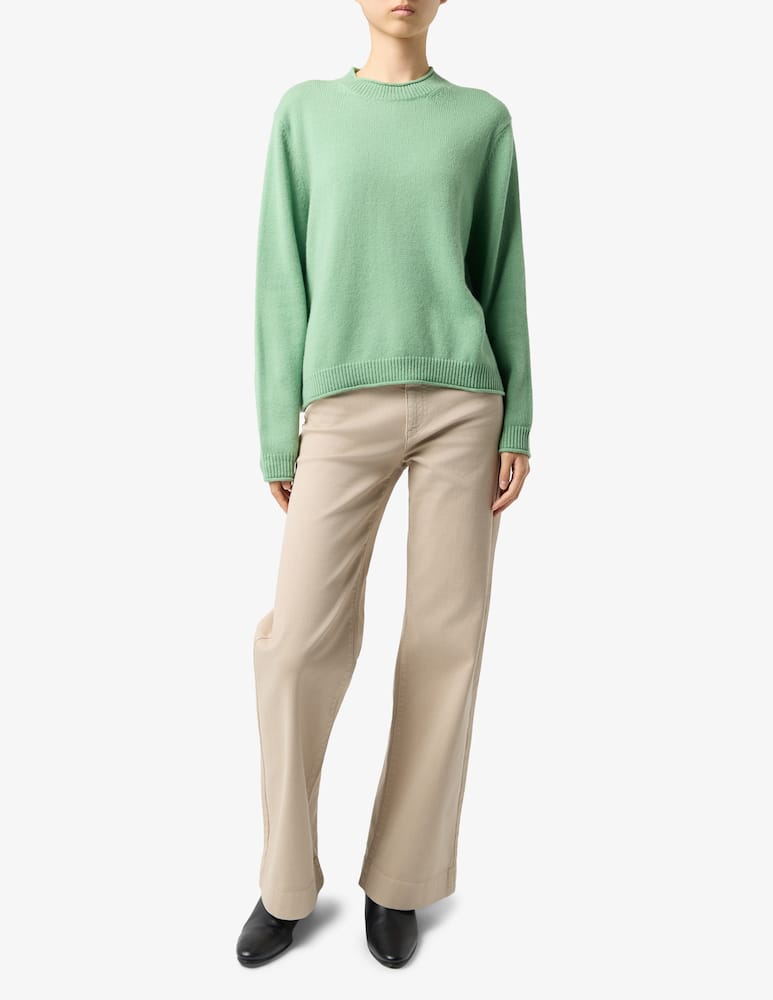 Pure Cashmere Maglione girocollo a coste - immagine 2 Pure Cashmere Maglione girocollo a coste - immagine 2
