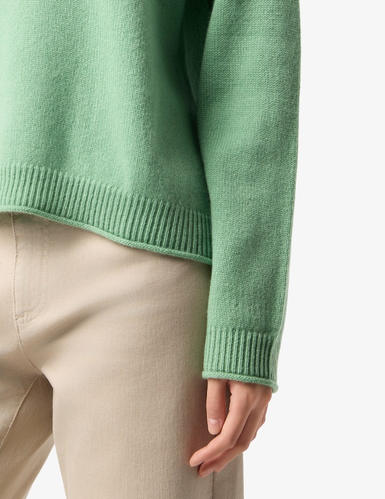 Pure Cashmere Maglione girocollo a coste - immagine 4 Pure Cashmere Maglione girocollo a coste - immagine 4