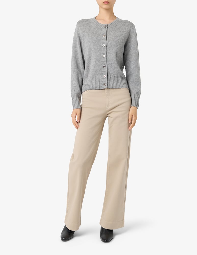 Pure Cashmere Crop cardigan - picture 2 Pure Cashmere Crop cardigan - picture 2