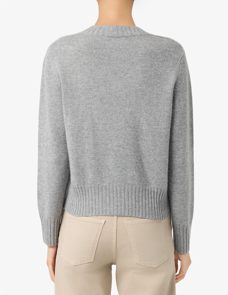 Pure Cashmere Crop cardigan - picture 3 Pure Cashmere Crop cardigan - picture 3