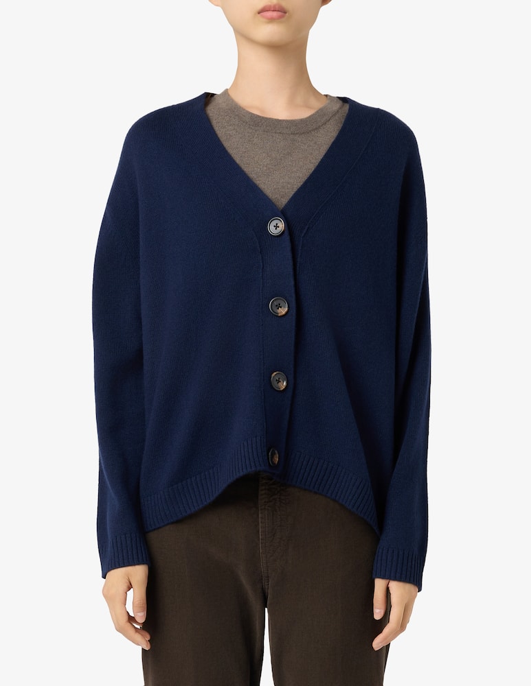 Pure Cashmere Cardigan scollo a V - immagine 1 Pure Cashmere Cardigan scollo a V - immagine 1