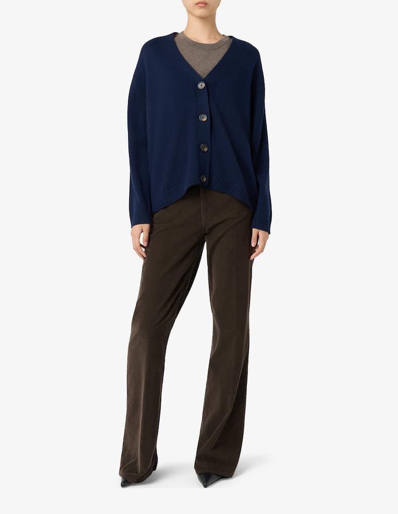 Pure Cashmere Cardigan scollo a V - immagine 2 Pure Cashmere Cardigan scollo a V - immagine 2