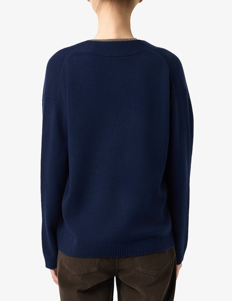 Pure Cashmere Cardigan scollo a V - immagine 3 Pure Cashmere Cardigan scollo a V - immagine 3