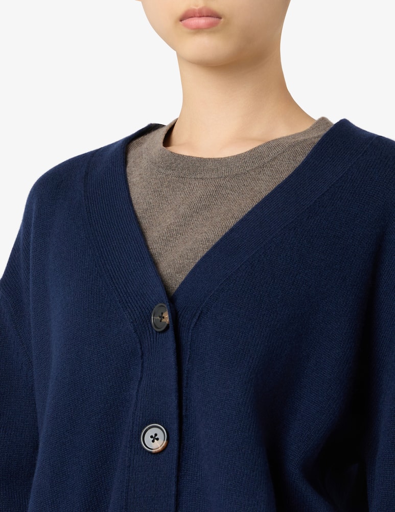 Pure Cashmere Cardigan scollo a V - immagine 4 Pure Cashmere Cardigan scollo a V - immagine 4