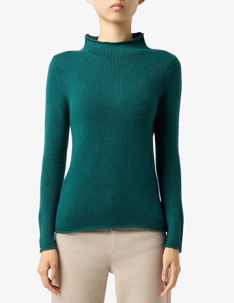 Pure Cashmere Maglia collo cratere - immagine 1 Pure Cashmere Maglia collo cratere - immagine 1