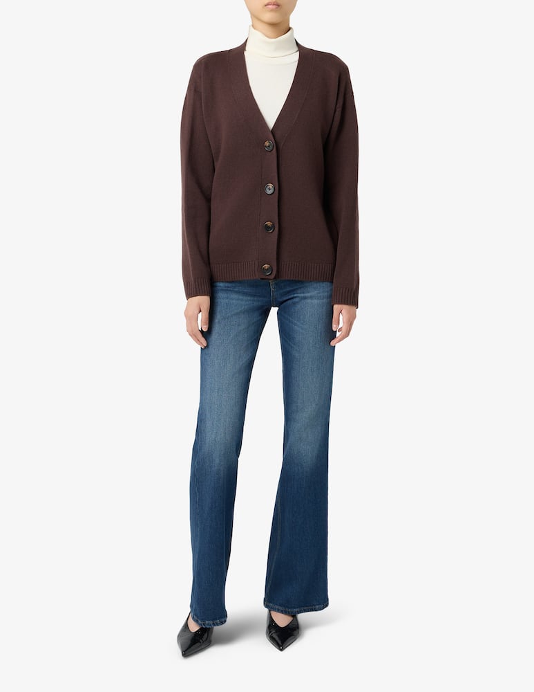 rinascente Pure Cashmere Cardigan scollo v