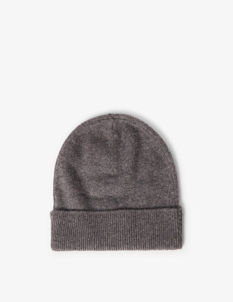Pure Cashmere Cappello con bordo a costine - immagine 2 Pure Cashmere Cappello con bordo a costine - immagine 2