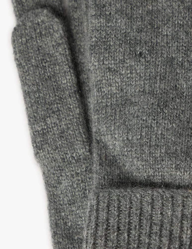 Pure Cashmere Guanti polso in costa - immagine 2 Pure Cashmere Guanti polso in costa - immagine 2