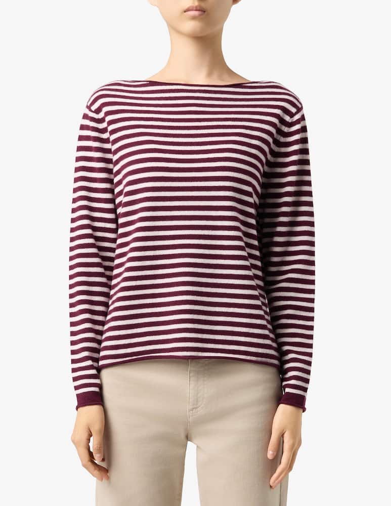 Pure Cashmere Striped tee - picture 1 Pure Cashmere Striped tee - picture 1