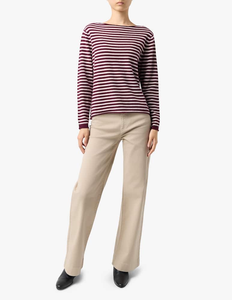 Pure Cashmere Striped tee - picture 2 Pure Cashmere Striped tee - picture 2