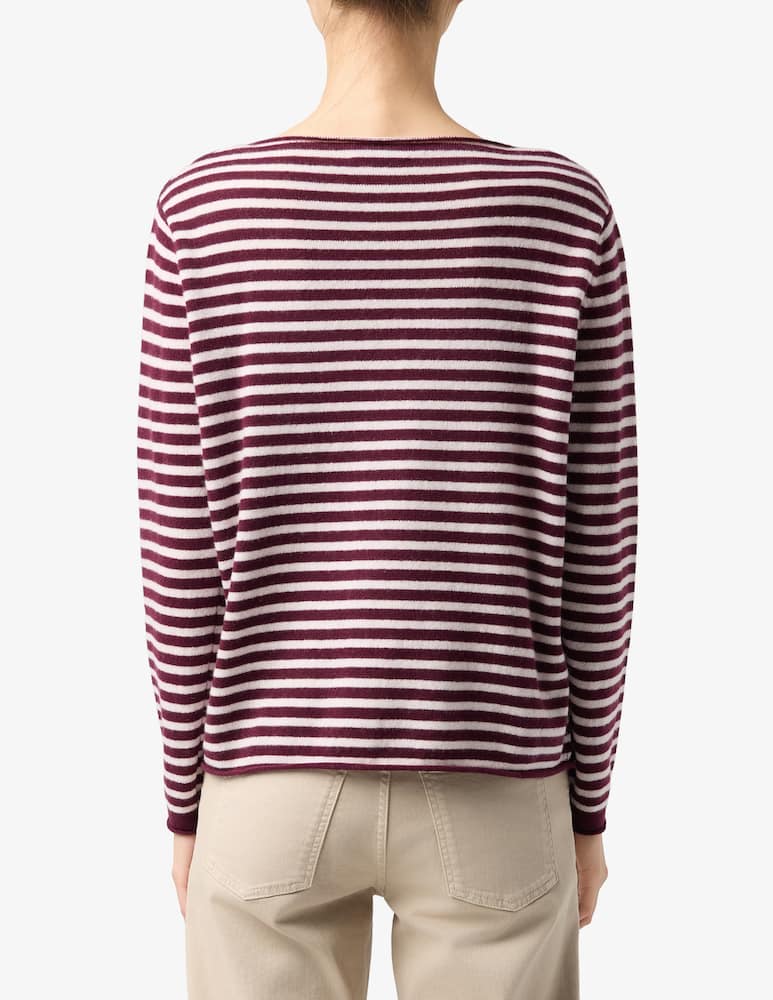Pure Cashmere Striped tee - picture 3 Pure Cashmere Striped tee - picture 3