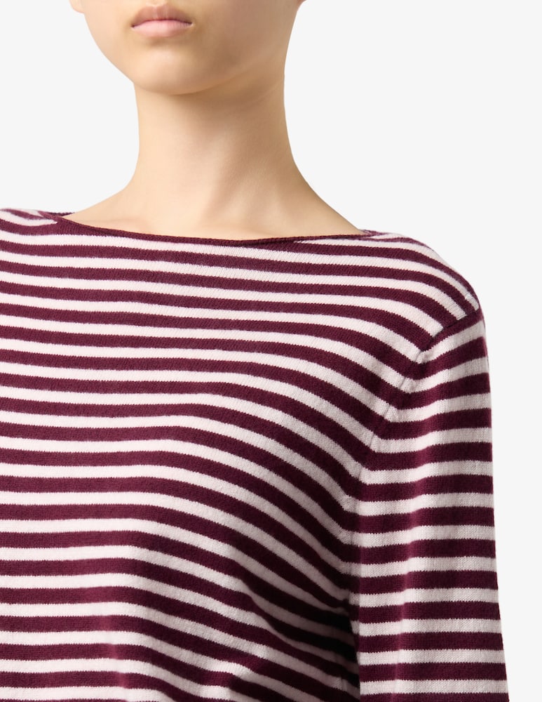 Pure Cashmere Striped tee - picture 4 Pure Cashmere Striped tee - picture 4