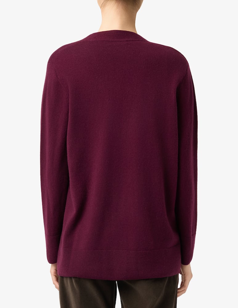 Pure Cashmere Cardigan scollo a v - immagine 3 Pure Cashmere Cardigan scollo a v - immagine 3