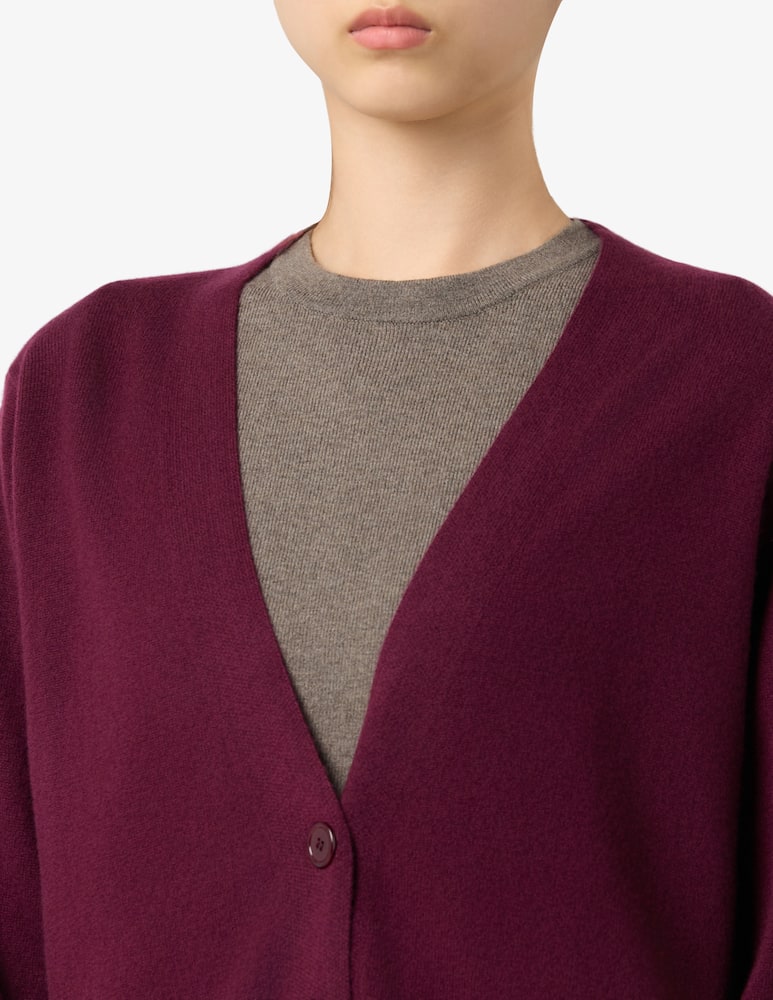 Pure Cashmere Cardigan scollo a v - immagine 4 Pure Cashmere Cardigan scollo a v - immagine 4