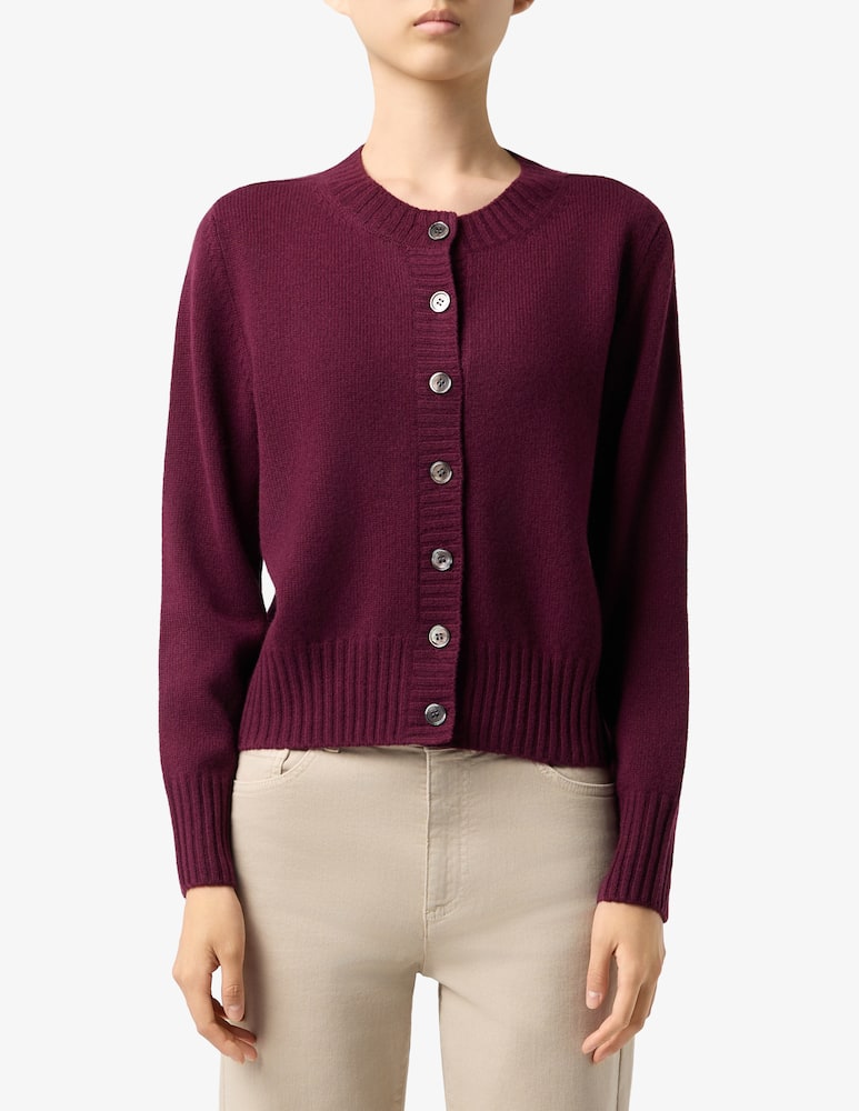 Pure Cashmere Cropped cardigan - picture 1 Pure Cashmere Cropped cardigan - picture 1