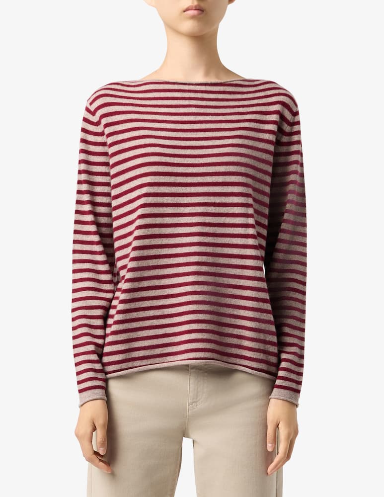 Pure Cashmere Striped tee - picture 1 Pure Cashmere Striped tee - picture 1