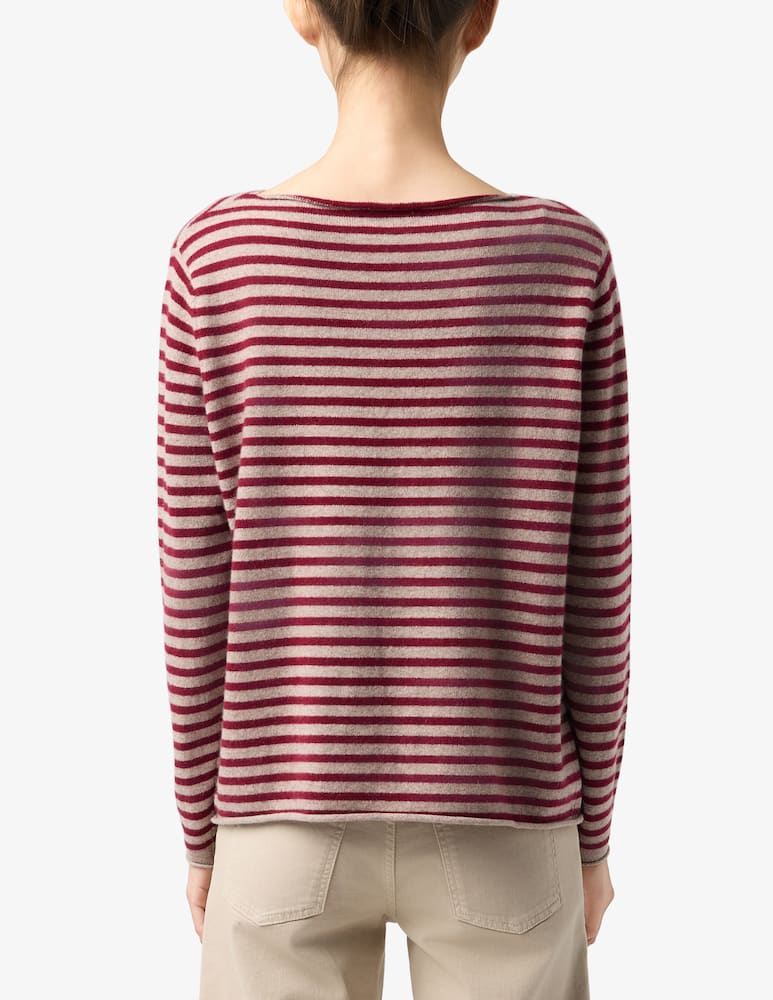 Pure Cashmere Striped tee - picture 3 Pure Cashmere Striped tee - picture 3