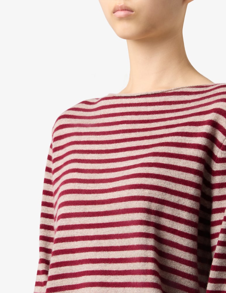 Pure Cashmere Striped tee - picture 4 Pure Cashmere Striped tee - picture 4