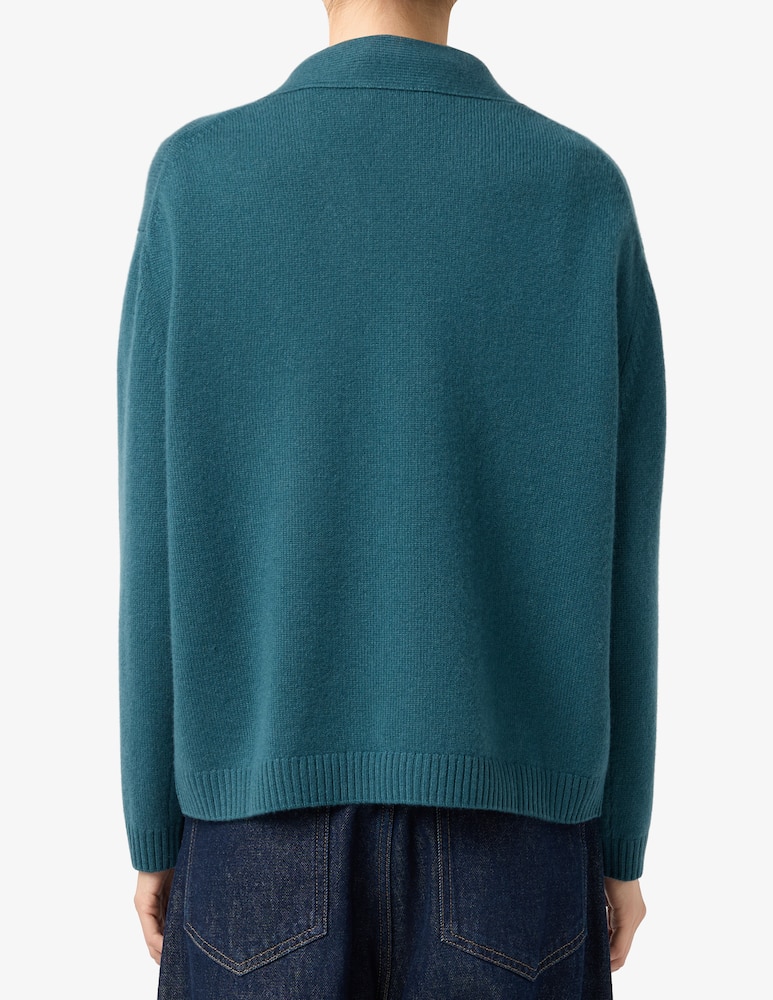 Pure Cashmere V neck cardigan - picture 3