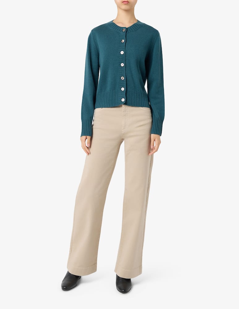 Pure Cashmere Crop cardigan - picture 2