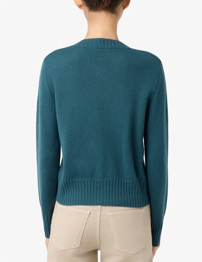 Pure Cashmere Crop cardigan - picture 3