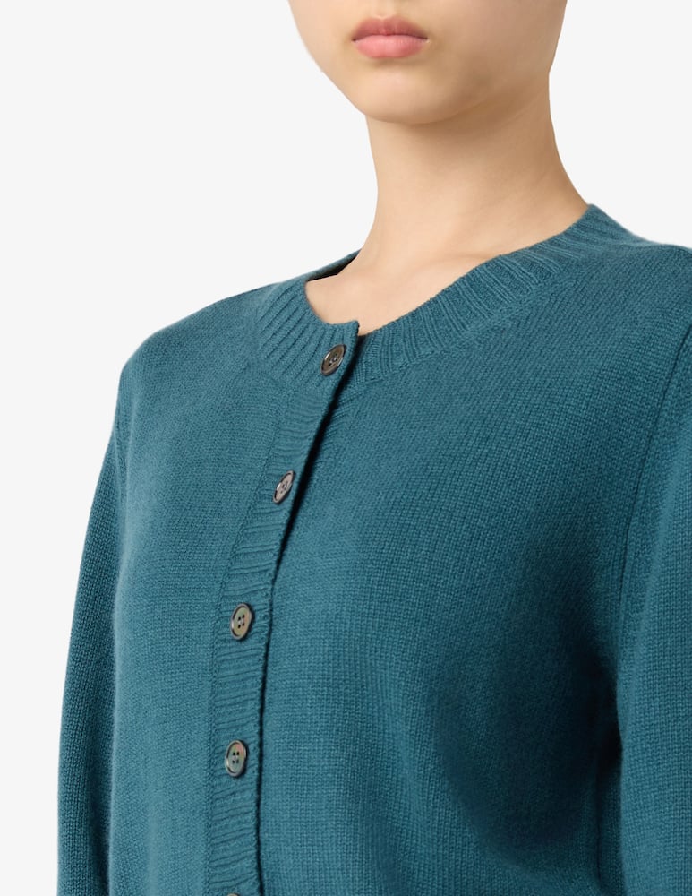 Pure Cashmere Crop cardigan - picture 4