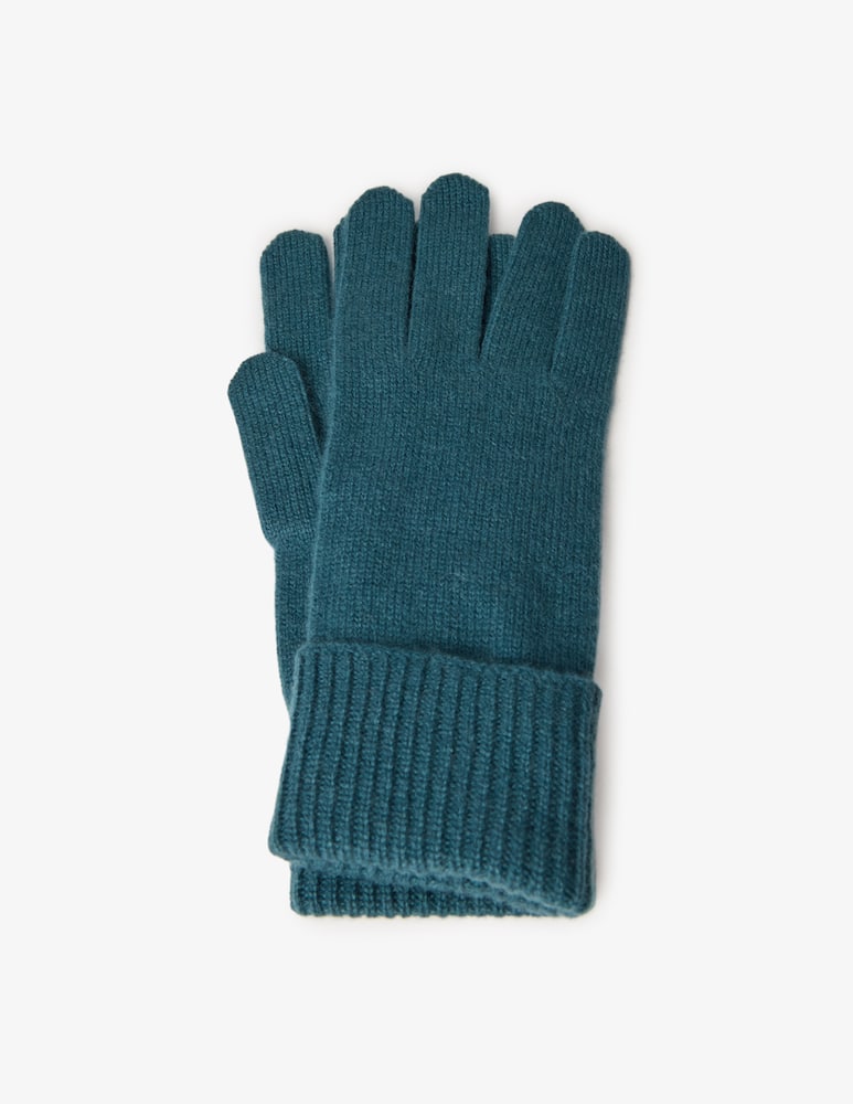 Pure Cashmere Guanti polso in costa - immagine 1 Pure Cashmere Guanti polso in costa - immagine 1