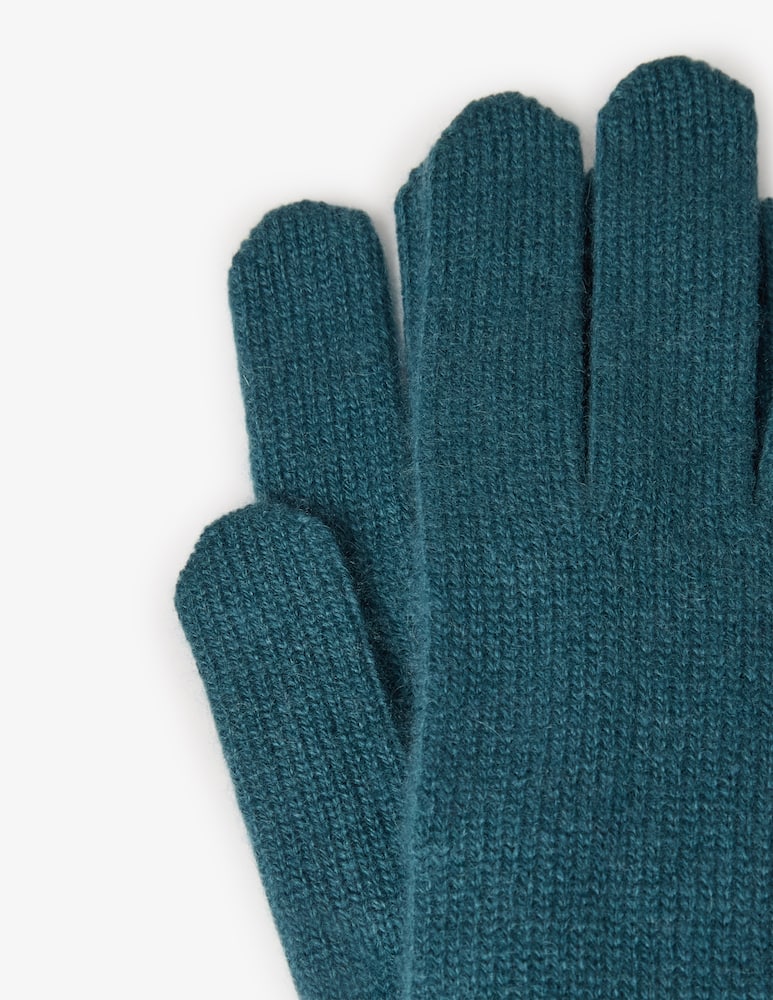 Pure Cashmere Guanti polso in costa - immagine 2 Pure Cashmere Guanti polso in costa - immagine 2