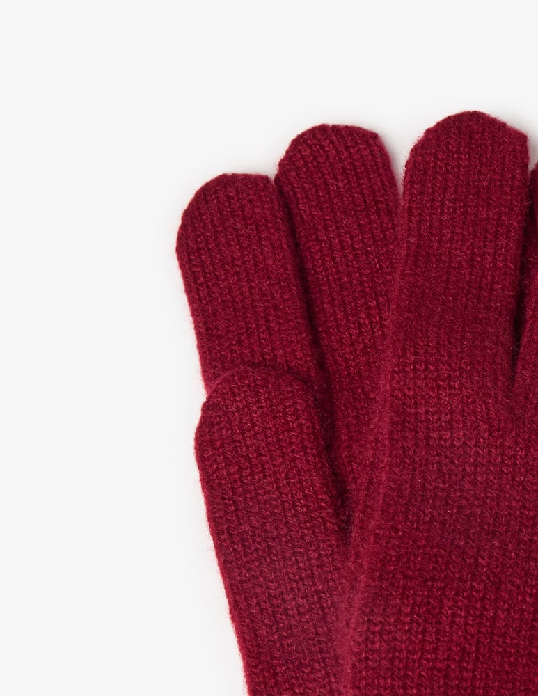Pure Cashmere Guanti polso in costa - immagine 2 Pure Cashmere Guanti polso in costa - immagine 2