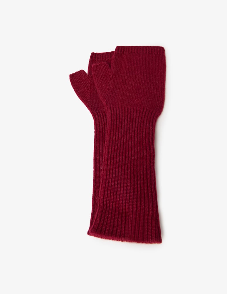 Pure Cashmere Manicotto a coste - immagine 1 Pure Cashmere Manicotto a coste - immagine 1