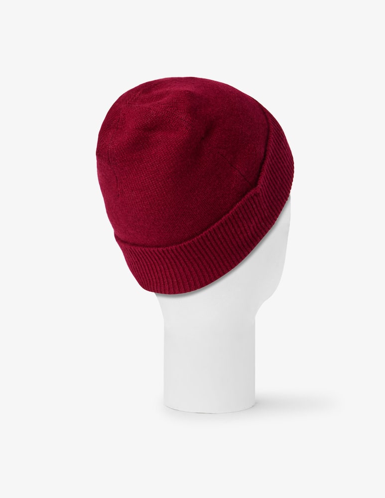 Pure Cashmere Cappello con bordo a costine - immagine 3 Pure Cashmere Cappello con bordo a costine - immagine 3