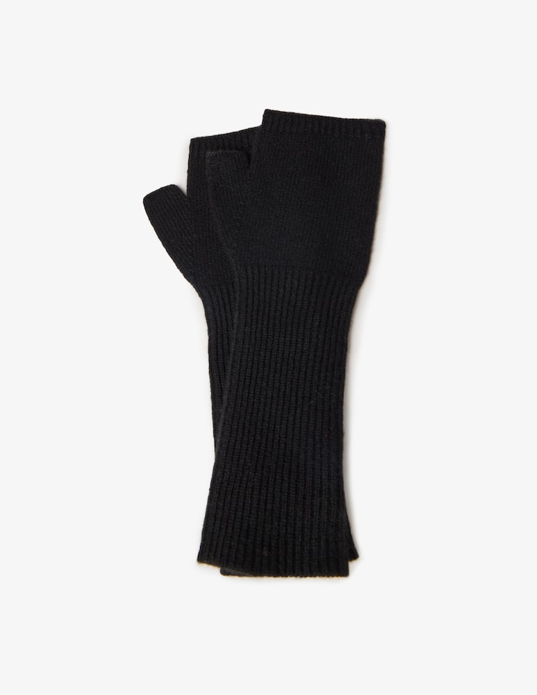 Pure Cashmere Manicotto a coste - immagine 1 Pure Cashmere Manicotto a coste - immagine 1