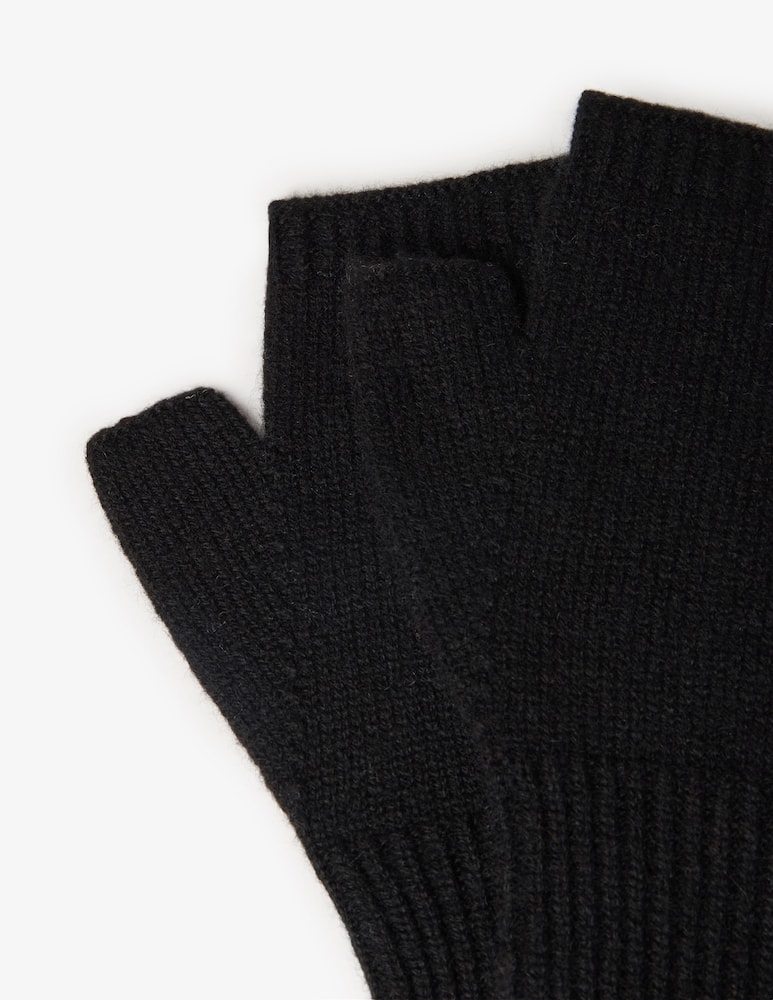 Pure Cashmere Manicotto a coste - immagine 2 Pure Cashmere Manicotto a coste - immagine 2