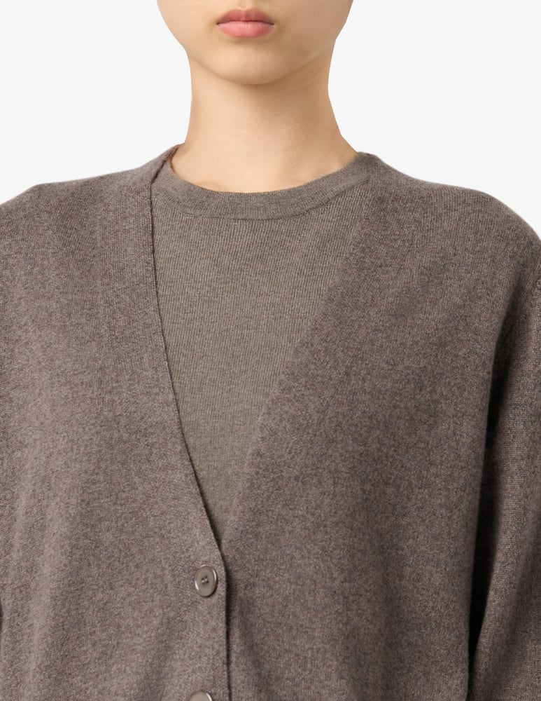 Pure Cashmere V neck cardigan - picture 4 Pure Cashmere V neck cardigan - picture 4