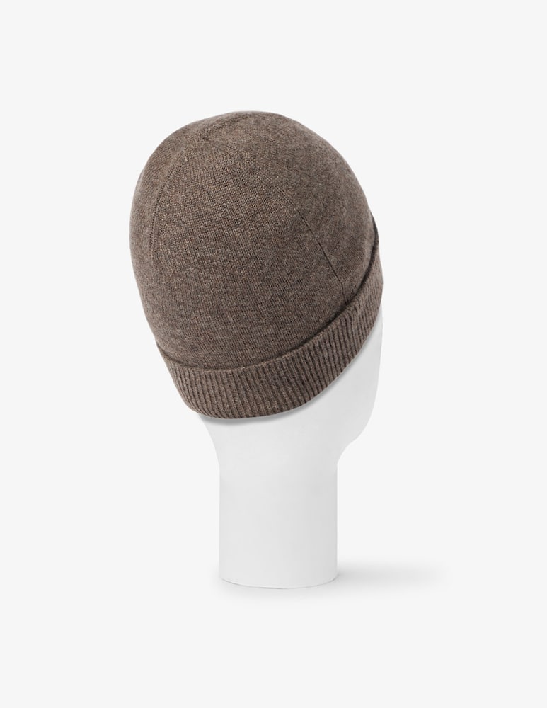 Pure Cashmere Cappello con bordo a costine - immagine 3 Pure Cashmere Cappello con bordo a costine - immagine 3