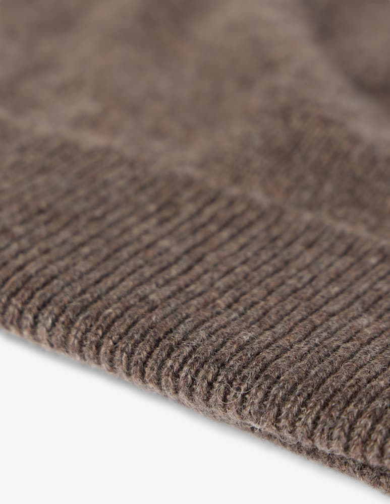 Pure Cashmere Cappello con bordo a costine - immagine 4 Pure Cashmere Cappello con bordo a costine - immagine 4