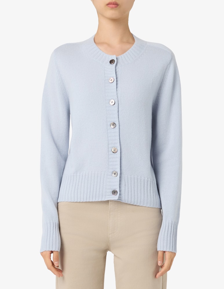 rinascente Pure Cashmere Cardigan cropped