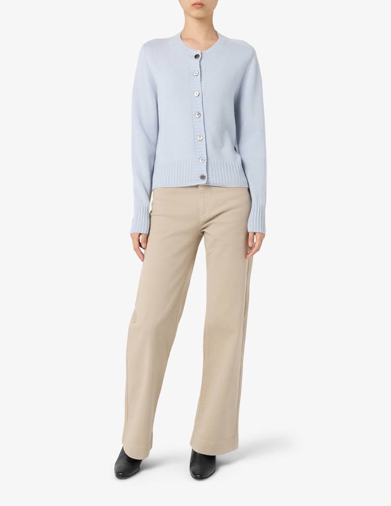 Pure Cashmere Cardigan cropped - immagine 2 Pure Cashmere Cardigan cropped - immagine 2