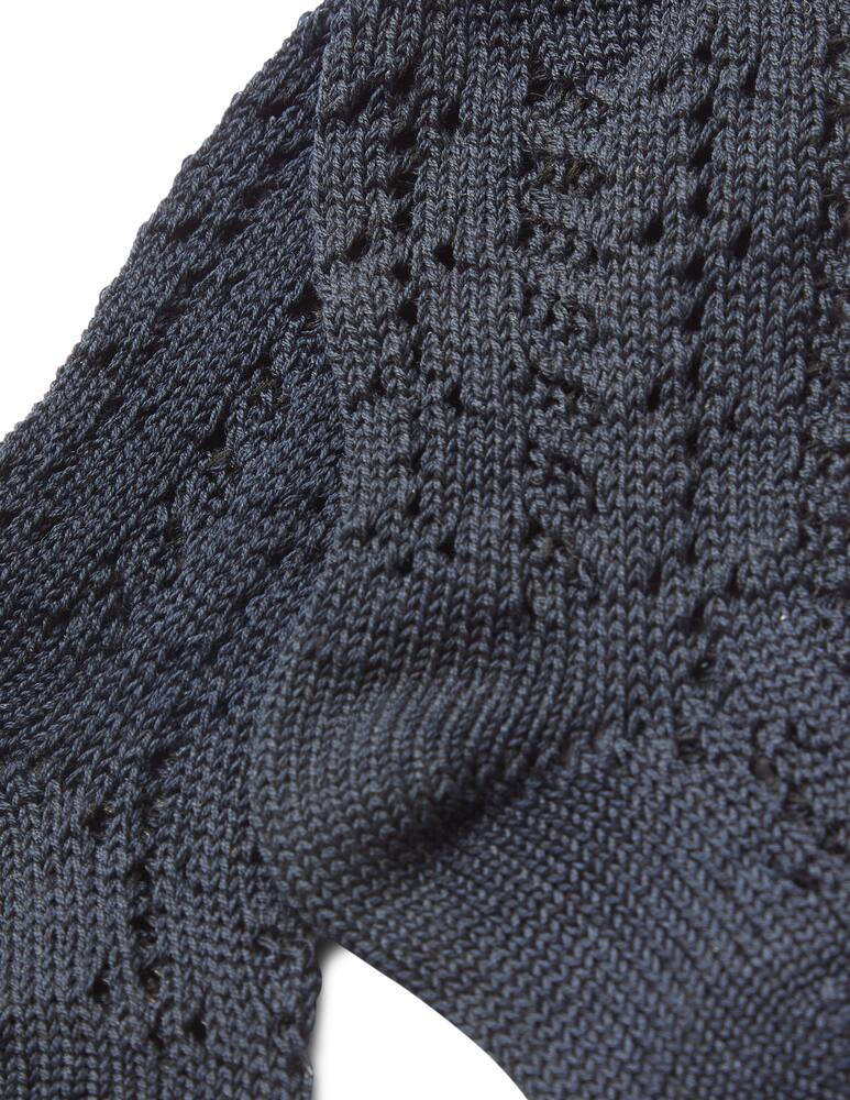 rinascente Story Loris Calza lunga traforata - blu