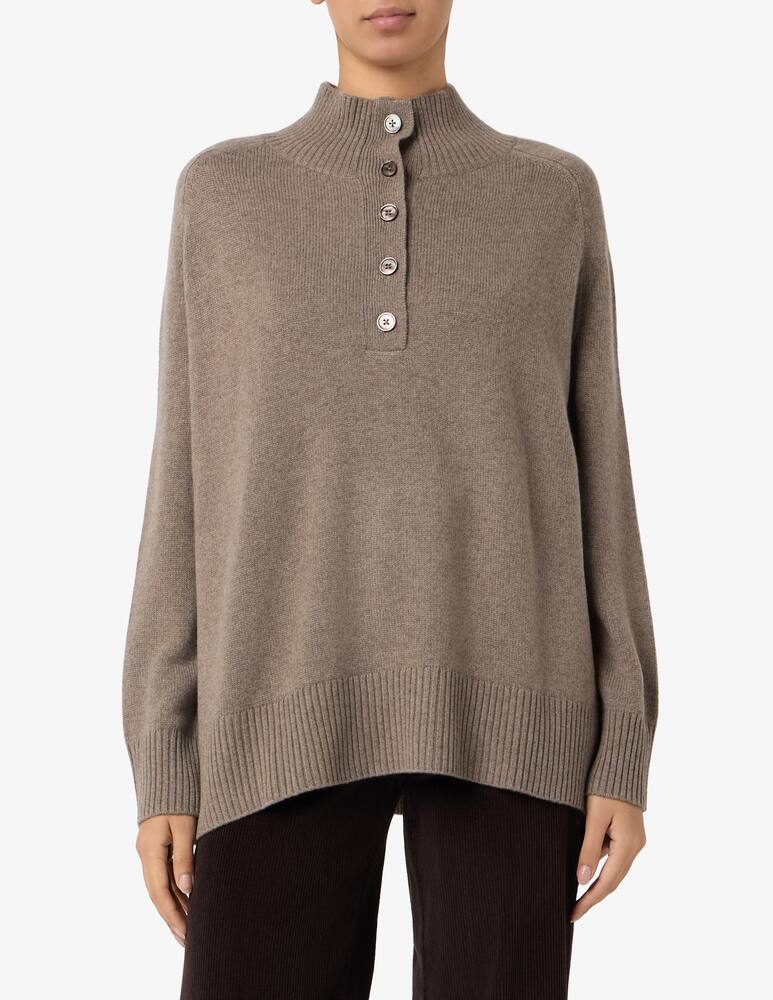 24.7 Studio Buttoned mock neck sweater - picture 1 24.7 Studio Buttoned mock neck sweater - picture 1