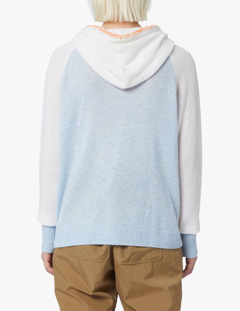 rinascente Brodie Cashmere Cashmere hoodie - white